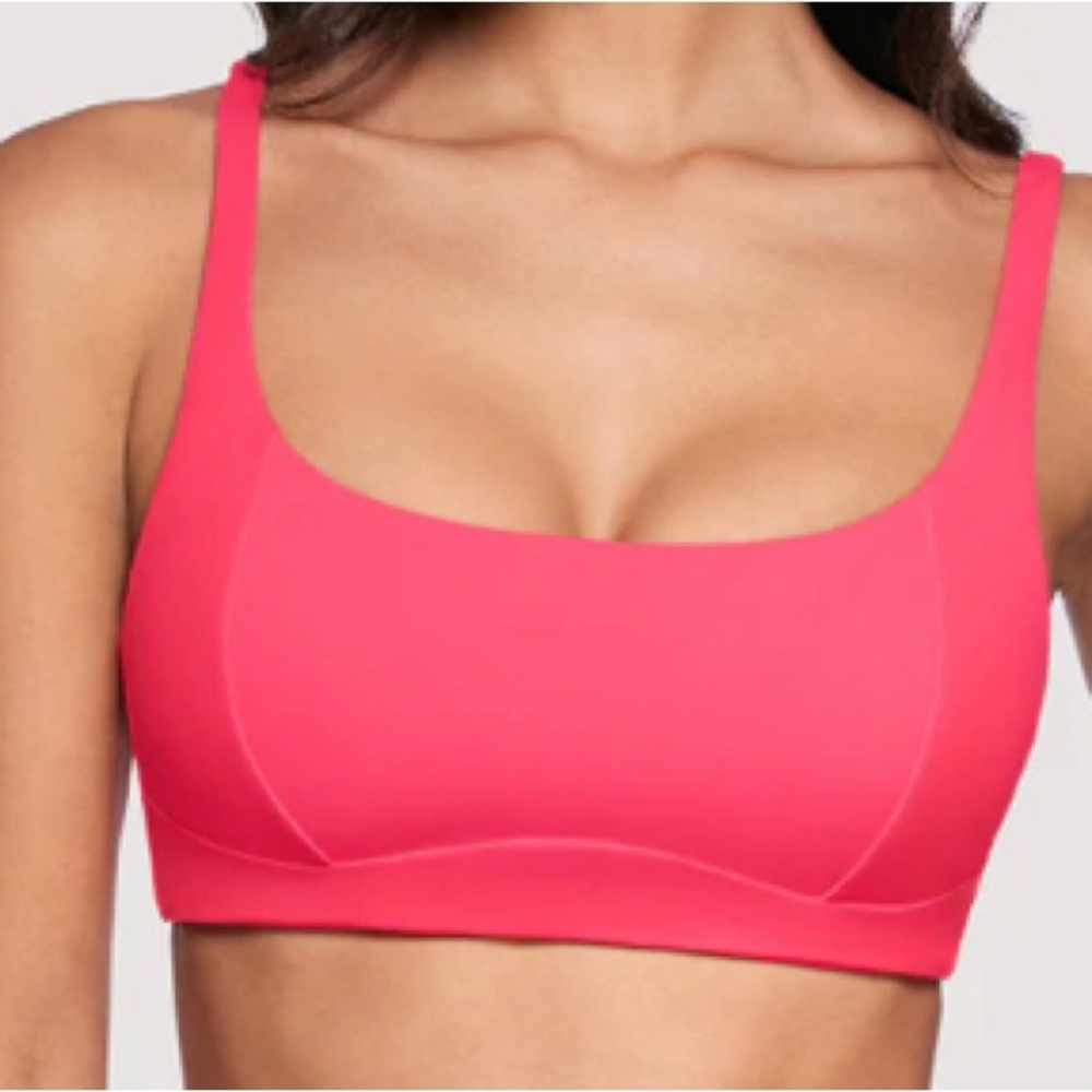 Vibrant Pink Sports Bra for Women